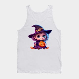 Cute Baby Witch Tank Top